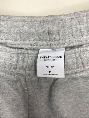 Aritzia Sweatfleece Mega Cargo - Cozy Fleece Joggers in Light Heather Gray